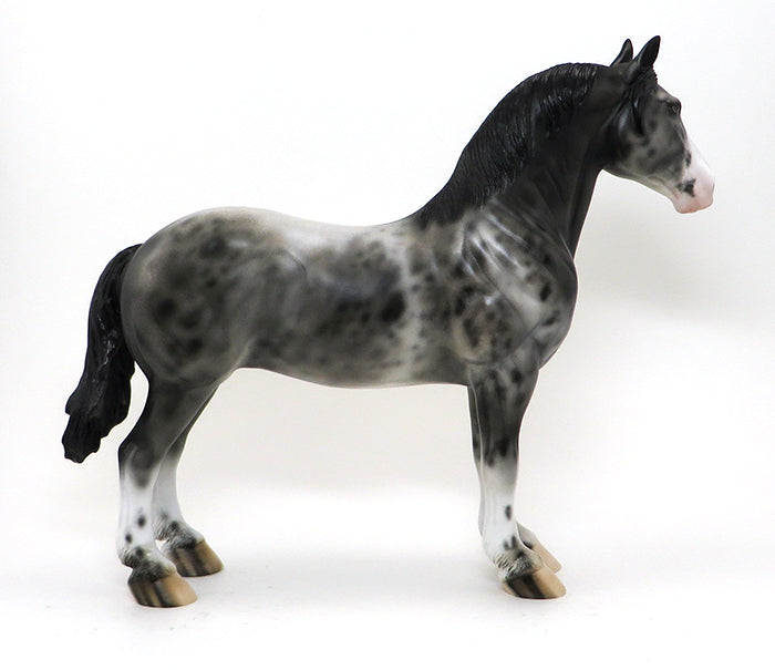 AXEL-APPALOOSA STANDING DRAFTER-OOAK 10/8
