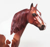 NOTTAWA&#39;S STORM - OOAK CHESTNUT PAINT ISH MODEL HORSE - 1/28