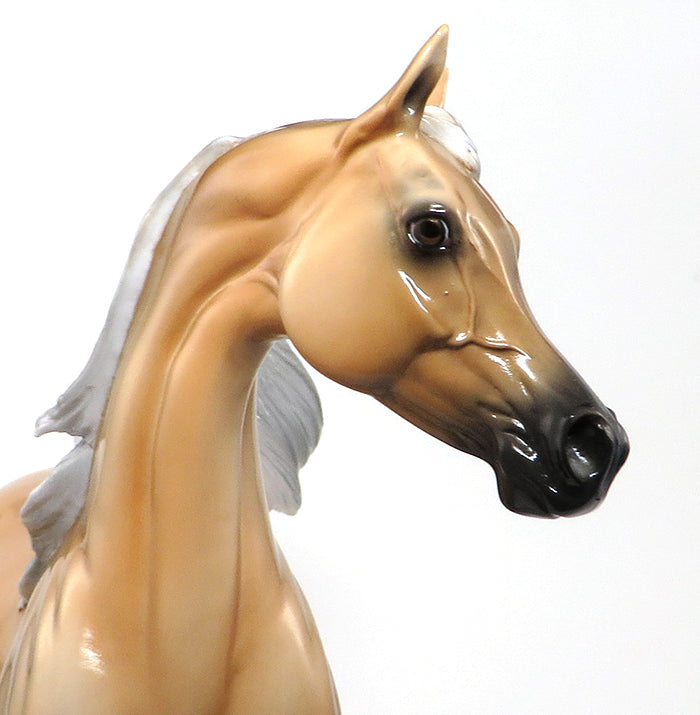 RAGTIME BLUES-LE-2-Palomino Arabian Model Horse 12/10