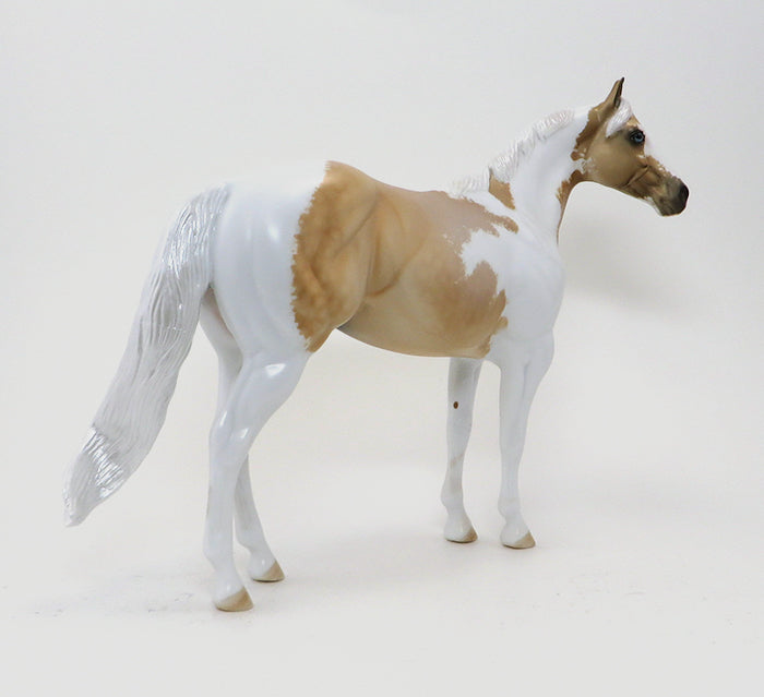 HONEYDO LIST - OOAK PALOMINO PAINT ISH MODEL HORSE - 10/8