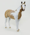 HONEYDO LIST - OOAK PALOMINO PAINT ISH MODEL HORSE - 10/8