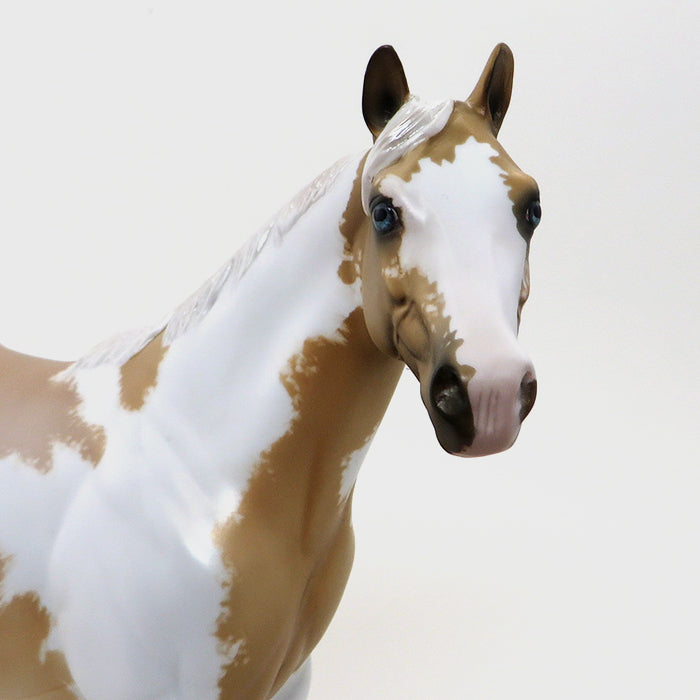 HONEYDO LIST - OOAK PALOMINO PAINT ISH MODEL HORSE - 10/8