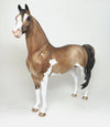 model horse buckskin paint model horse