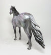 DRIFA &quot;SNOW&quot; HOLIDAY DECORATOR-OOAK SPANISH MUSTANG MODEL HORSE 12/15
