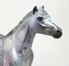 DRIFA &quot;SNOW&quot; HOLIDAY DECORATOR-OOAK SPANISH MUSTANG MODEL HORSE 12/15