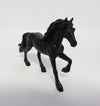 JORRITZ-LE-13 BLACK FRESIAN CHIP MODEL HORSE 12-6-17