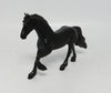 JORRITZ-LE-13 BLACK FRESIAN CHIP MODEL HORSE 12-6-17