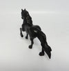 JORRITZ-LE-13 BLACK FRESIAN CHIP MODEL HORSE 12-6-17