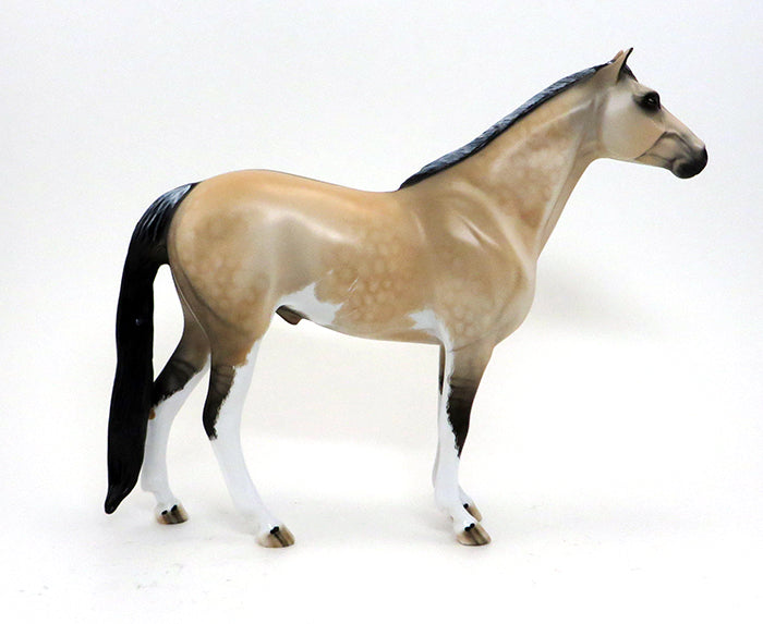 SMART CHICS KICK -BUCKSKIN PAINT MUSTANG -OOAK- 9/24