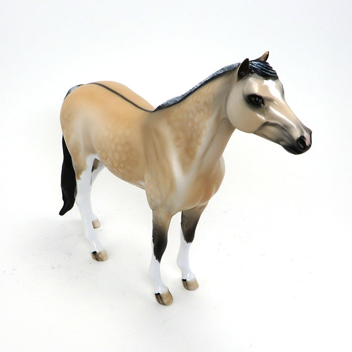 SMART CHICS KICK -BUCKSKIN PAINT MUSTANG -OOAK- 9/24