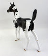 TIMBER-LE-3 SEAL BAY PAINT FOAL MODEL HORSE 12/28