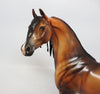 KING WENCELAS~LE-6 DAPPLE BUCKSKIN ARABIAN MODEL HORSE BY DAWN QUICK 12/14/17