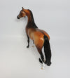 KING WENCELAS~LE-6 DAPPLE BUCKSKIN ARABIAN MODEL HORSE BY DAWN QUICK 12/14/17