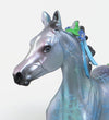 FIRST SNOW-OOAK-HOLIDAY DECORATOR YEARLING MODEL HORSE BY DAWN QUICK 12/10