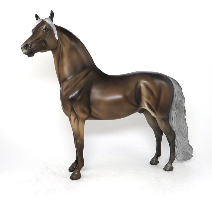 morgan chocolate palomino one kind model horse