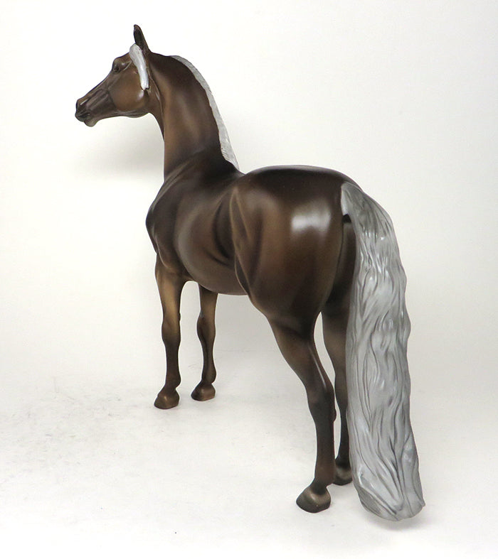 BENEDICT - OOAK-CHOCOLATE PALOMINO-MORGAN-MODEL HORSE 12/11