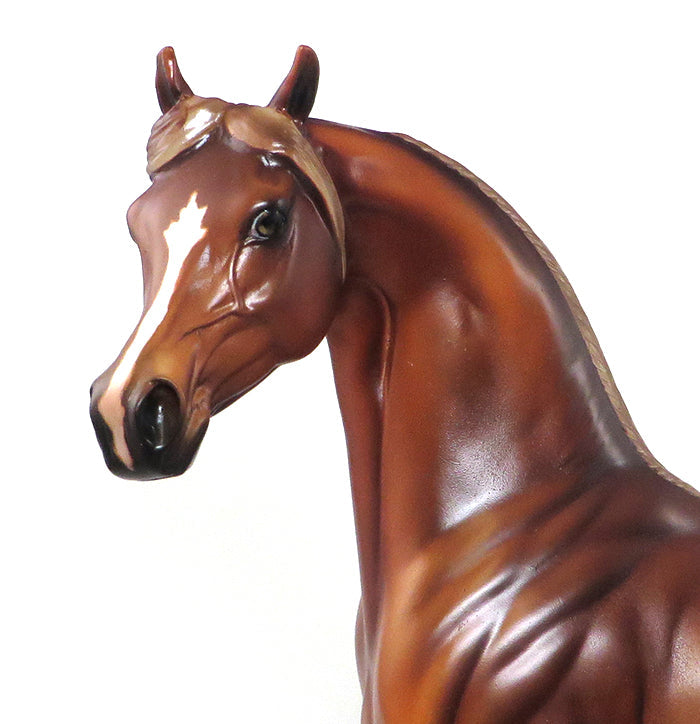 MIA FIORE - OOAK CHESTNUT ARABIAN MODEL HORSE 12/10