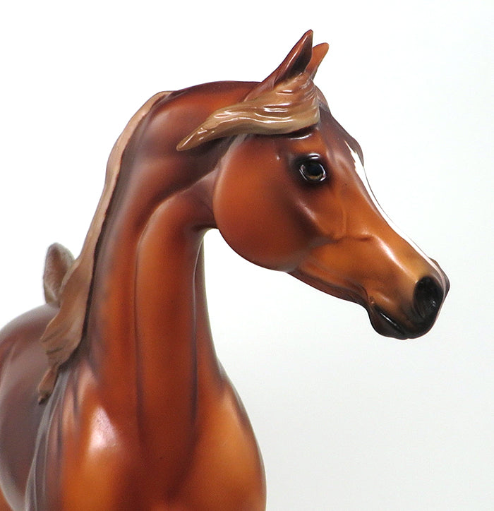 MIA FIORE - OOAK CHESTNUT ARABIAN MODEL HORSE 12/10