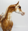 CROWN JEWEL~OOAK SORREL SABINO ARABIAN MODEL HORSE BY SHERYL LEISURE 6/2/17