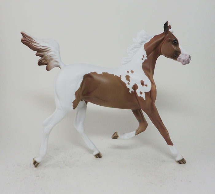 model horse chestnut paint yearling river dance