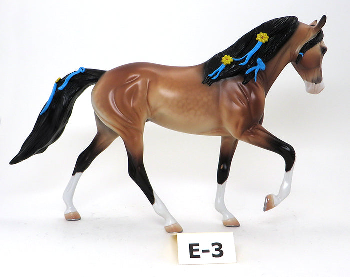 DUST DEVIL - OOAK BUCKSKIN TENNESSEE WALKER by Caroline Boydston - 10/9