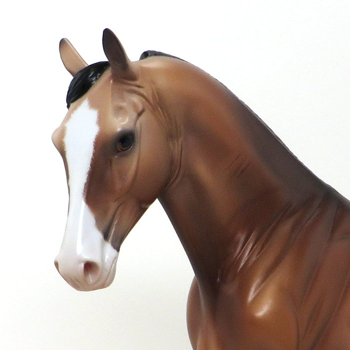 DUST DEVIL - OOAK BUCKSKIN TENNESSEE WALKER by Caroline Boydston - 10/9