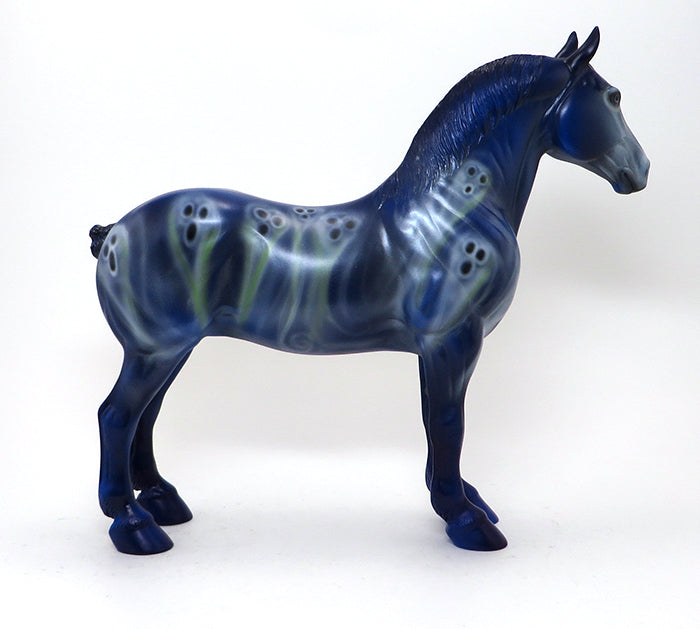 BOO BERRY- BLUE DRAFTER- HALLOWEEN DECORATOR- OOAK-10/15