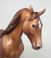 THE BOY - OOAK REVERSE DAPPLED CHAMPAGNE TENNESSEE WALKER MODEL HORSE by SHERYL LEISURE - 1/29