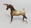 MIDGE-OOAK PEBBLES SADDLEBRED REINDEER DECORATOR MODEL HORSE 12-19-17