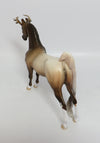 MIDGE-OOAK PEBBLES SADDLEBRED REINDEER DECORATOR MODEL HORSE 12-19-17