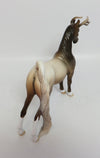 MIDGE-OOAK PEBBLES SADDLEBRED REINDEER DECORATOR MODEL HORSE 12-19-17