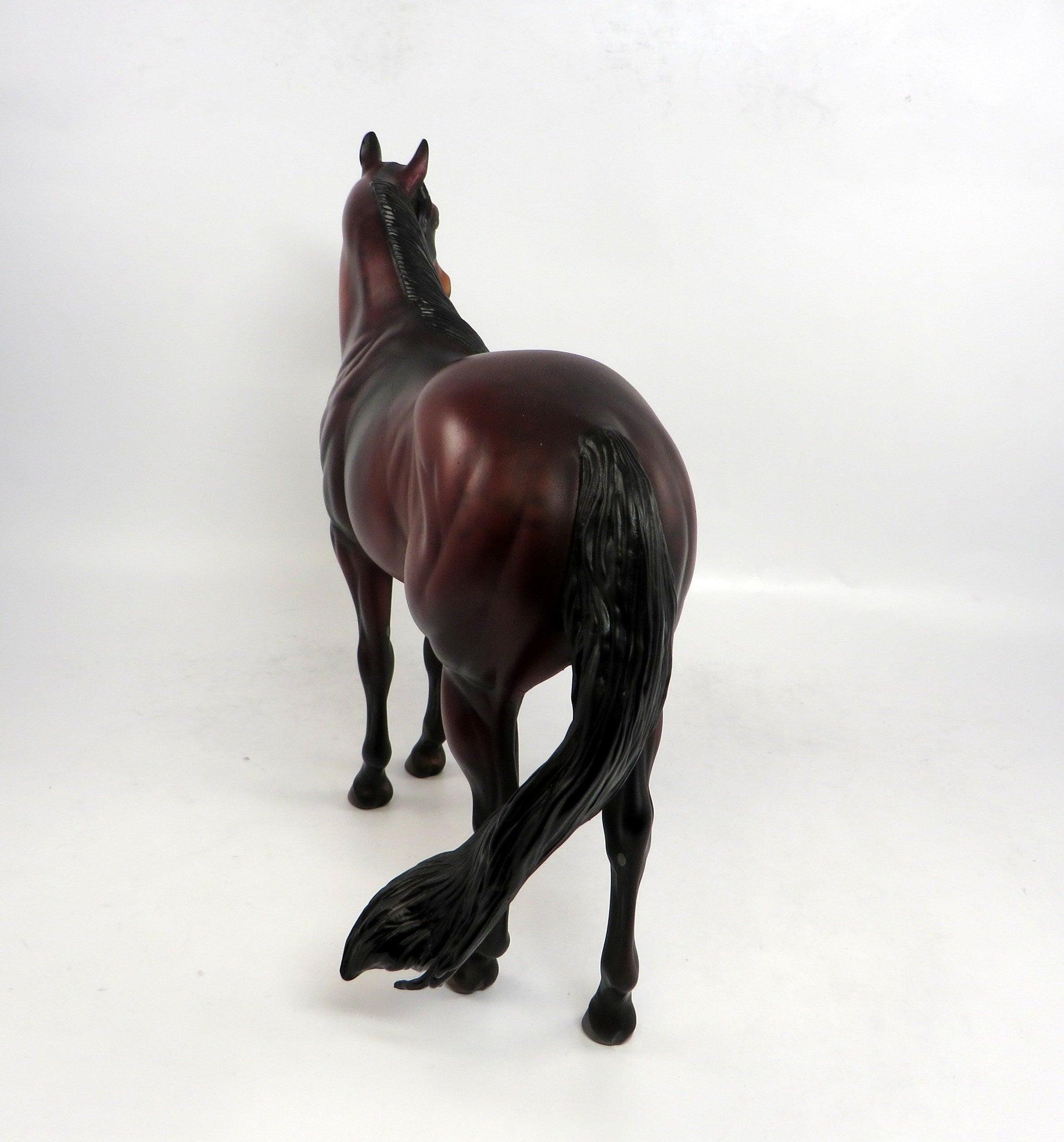 HAY MITCH-OOAK DAPPLE BAY ISH MODEL HORSE BY DAWN QUICK 12/30
