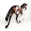 RHAPSODY AND RHYTHM - OOAK BROWN BAY OVERO PALOUSE-MODEL HORSE by SHERYL LEISURE - 1/11