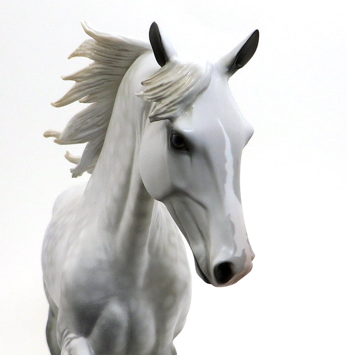 KODA-DAPPLE GREY- TENNESSEE WALKER-OOAK-10/15