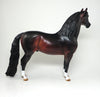 SOMETHING ROYAL - OOAK DARK BAY MORGAN BY KIM BLEECKER - 3/17