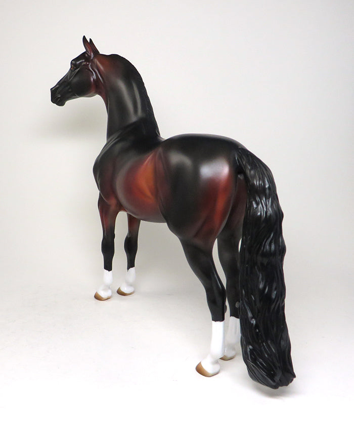 SOMETHING ROYAL - OOAK DARK BAY MORGAN BY KIM BLEECKER - 3/17