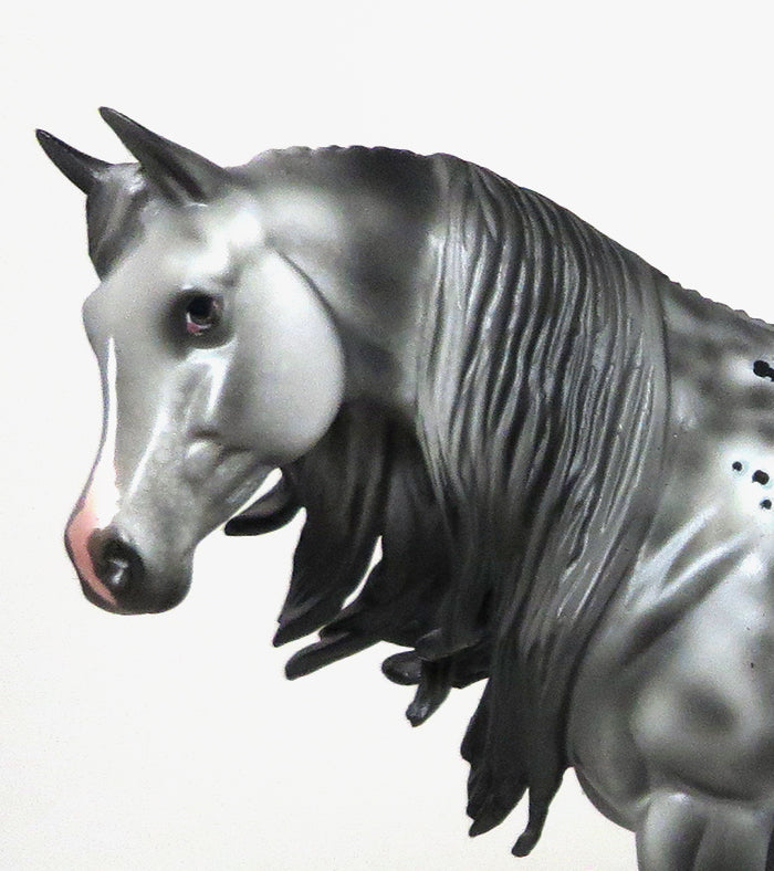 DARLING CLEMENTINE - OOAK APPALOOSA PEBBLES MODEL HORSE - 12/17