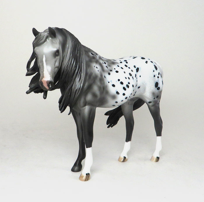 DARLING CLEMENTINE - OOAK APPALOOSA PEBBLES MODEL HORSE - 12/17