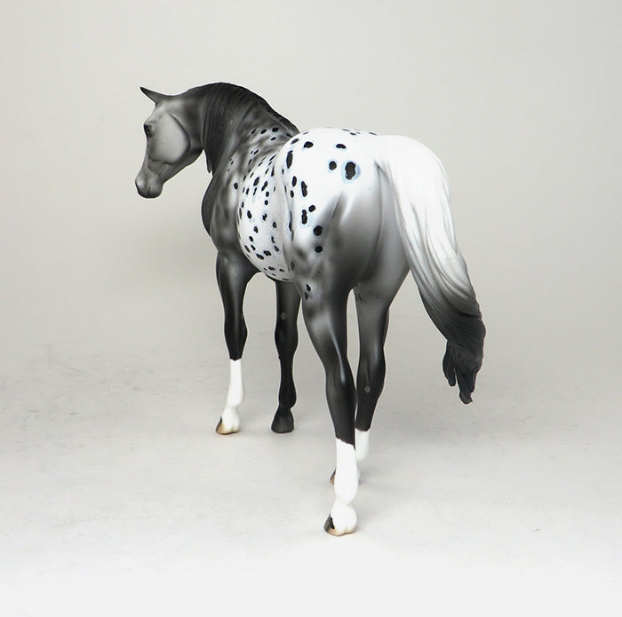 DARLING CLEMENTINE - OOAK APPALOOSA PEBBLES MODEL HORSE - 12/17