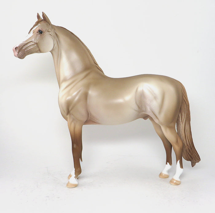 CHAMPAGNE AND CAVIAR DREAMS MODEL HORSE