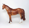 PLURIBUS~LE-2-RED DUN ISH MODEL HORSE 12/15