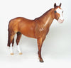 red dun model horse one of a kind