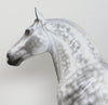 CHUGS-DAPPLE GREY-OOAK-STANDING DRAFTER MODEL HORSE 12/16