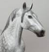 CHUGS-DAPPLE GREY-OOAK-STANDING DRAFTER MODEL HORSE 12/16