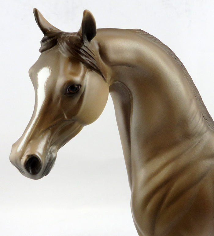 CHARMING IMAGE-OOAK CHESTNUT ARABIAN MODEL HORSE 1/6/17