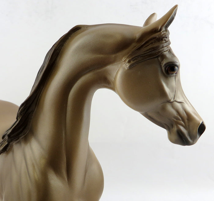 CHARMING IMAGE-OOAK CHESTNUT ARABIAN MODEL HORSE 1/6/17