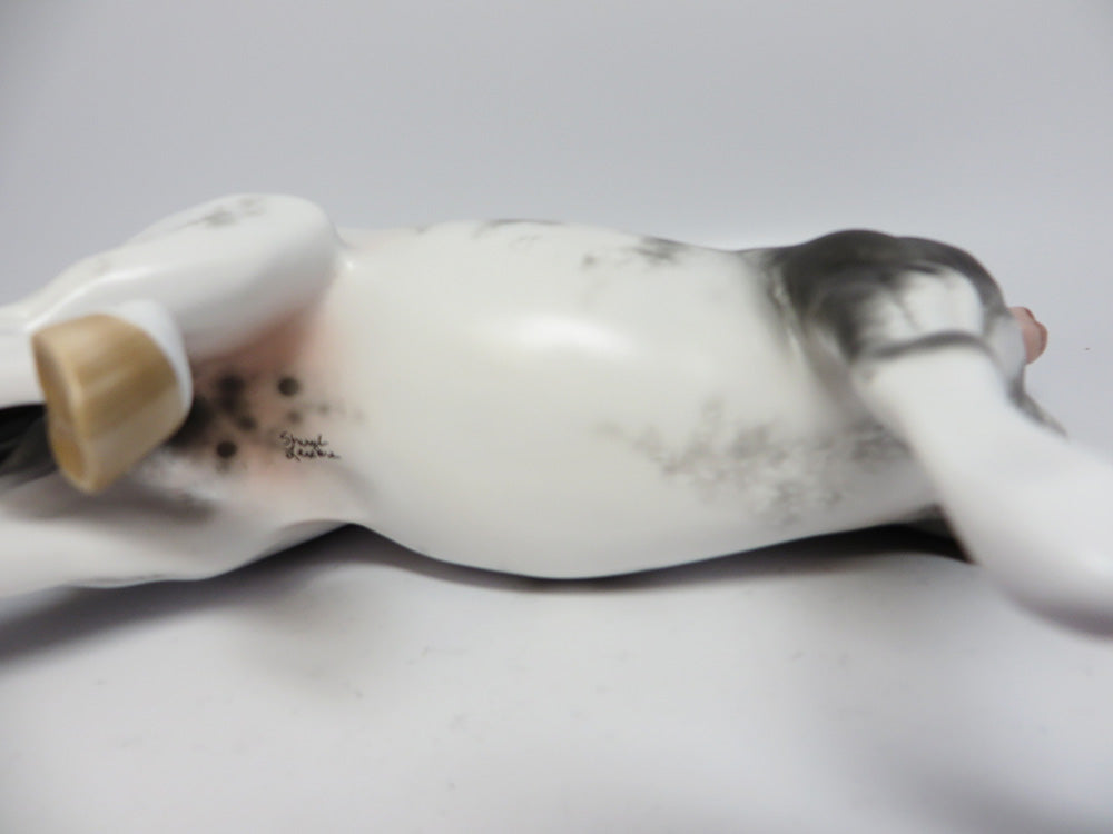 XANADU~OOAK BLACK SABINO SADDLEBRED MODEL HORSE 6/9/17