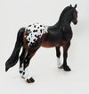 LESTER STAND - OOAK SEAL BAY APPALOOSA DRAFTER - 10/1