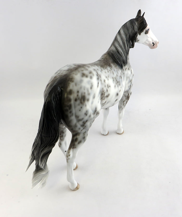 MAXIMUM EXPOSURE-OOAK EXTREME SABINO ISH MODEL HORSE BY SHERYL LEISURE 1/6/17