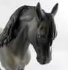 CURANDERO-OOAK BLUE ROAN ANDALUSIAN MODEL HORSE HORSE 1/6/17